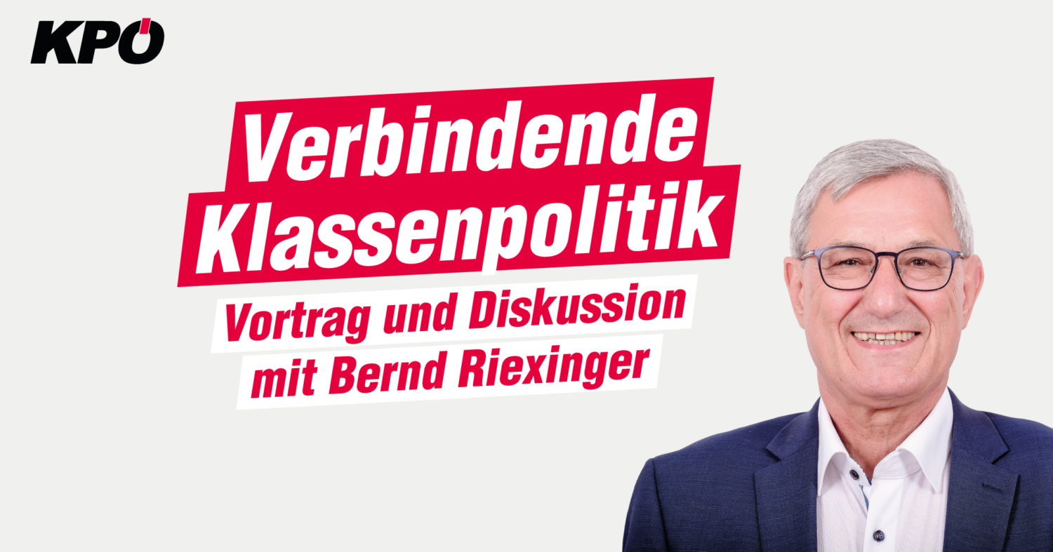 Bernd Riexinger im Gespräch mit Günther Hopfgartner - Verbindinende Klassenpolitik (Wien)