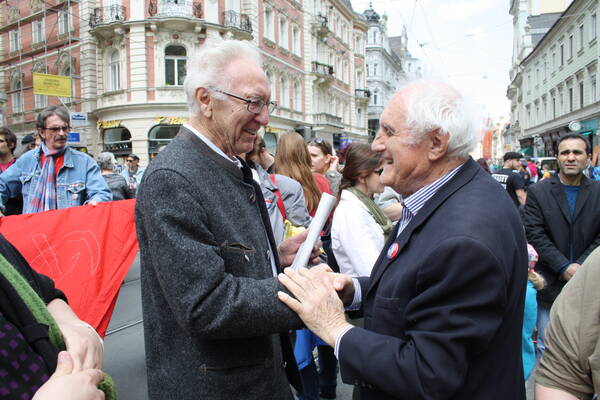 Alfred Froschauer (li) und Leopold Pacher (re)