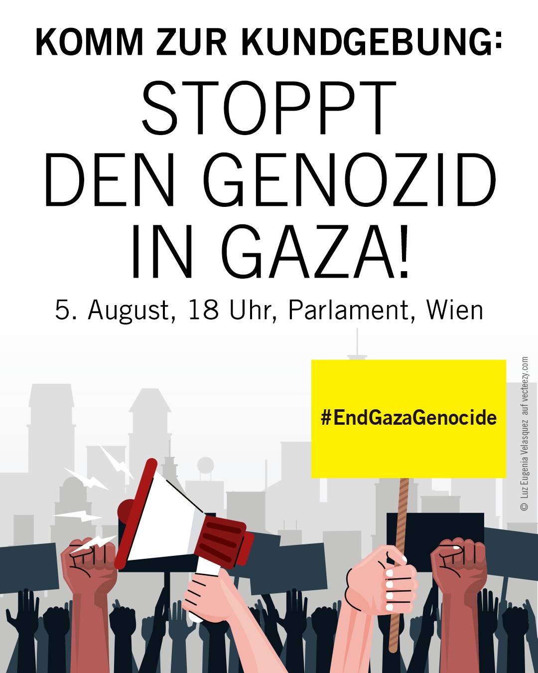 Kundgebung: Stoppt den Genozid in Gaza!