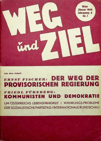 „Weg und Ziel“ - als die KPÖ ein Theorieorgan hatte